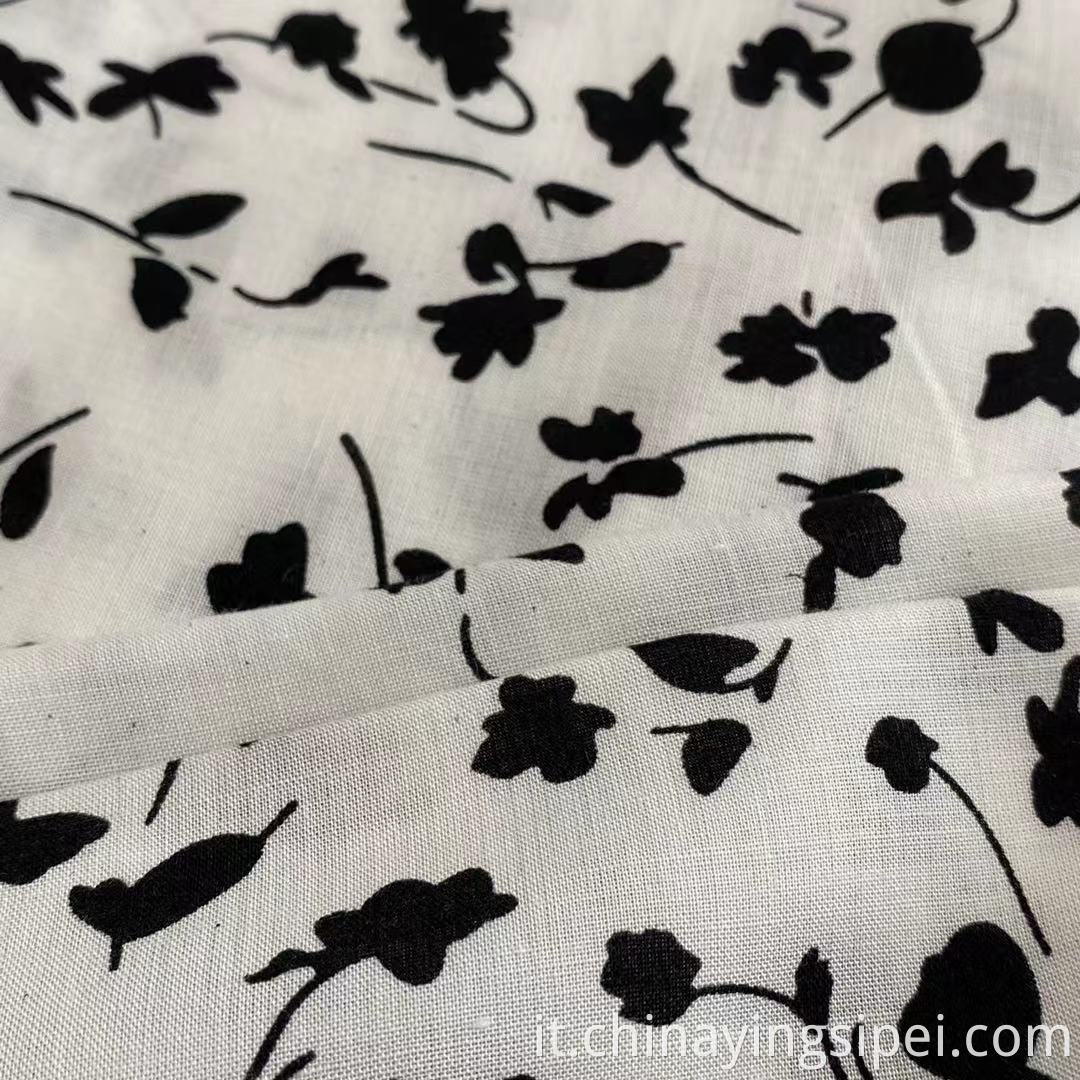 Produzione tessile ISP Vendita a caldo Viscose Rayon Challis Fabric